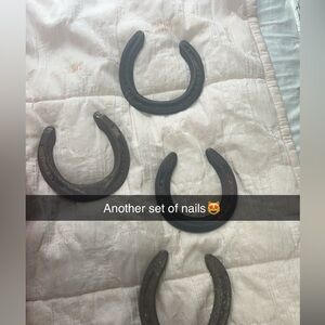 Random rusty horseshoe